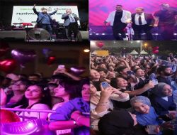 Mut Zeytin ve Zeytinyağı festivalinde sanatçı Hüseyin Kağıt ve Mustafa Ceceli hayranlarını coşturdu